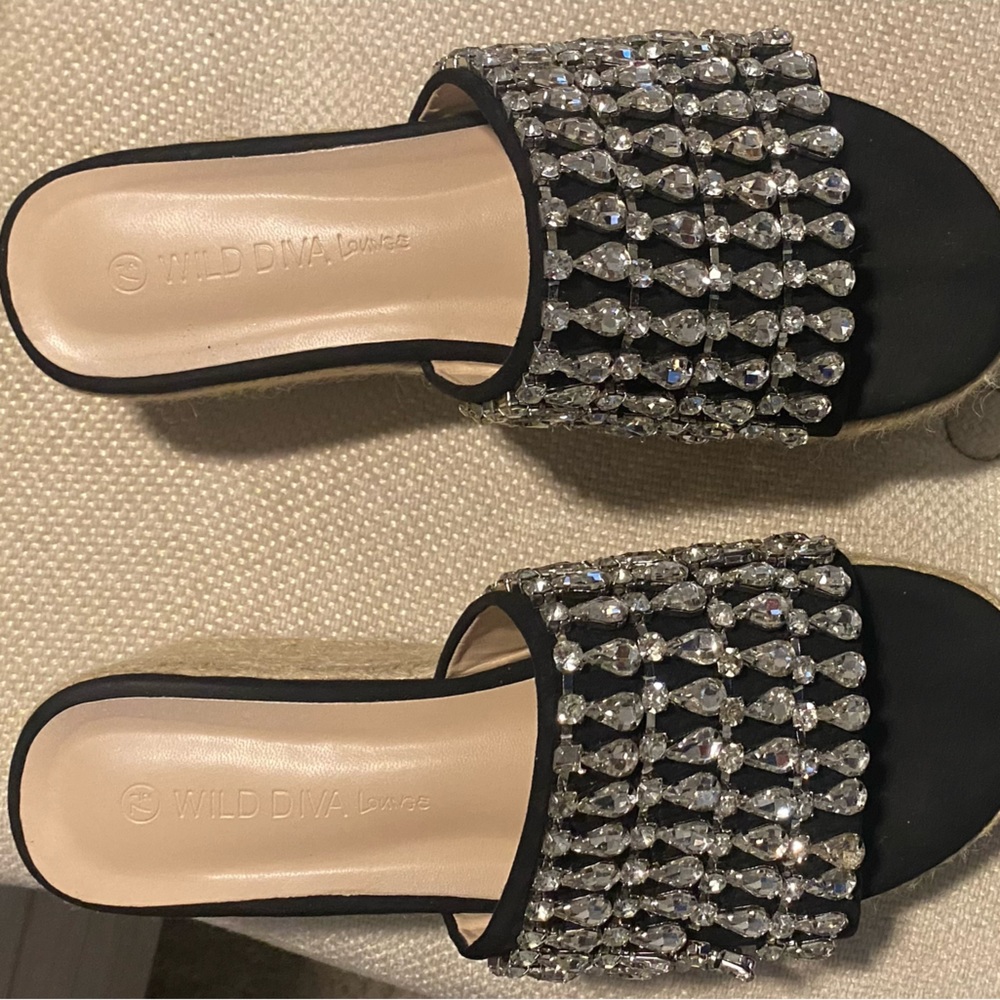Beautiful Bejeweled Sandals